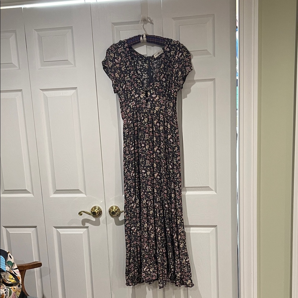 Natural Life Gray Maxi Dress